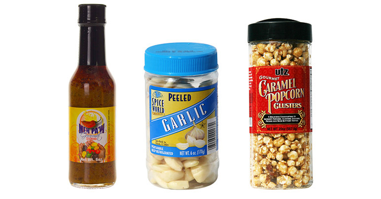 Custom food labels