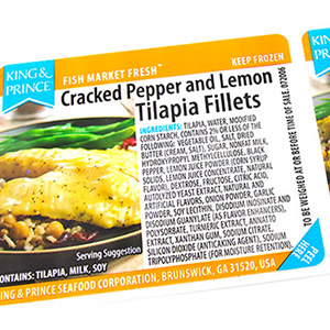 Freezer grade label