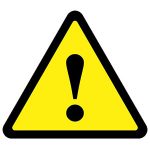 Symbol for Prop 65 warning label