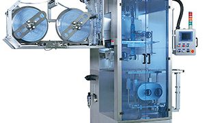 Shrink sleeve applicator